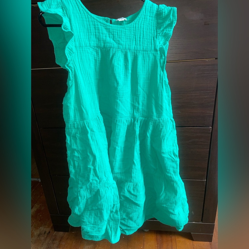 J. Crew Turquoise Casual Dress